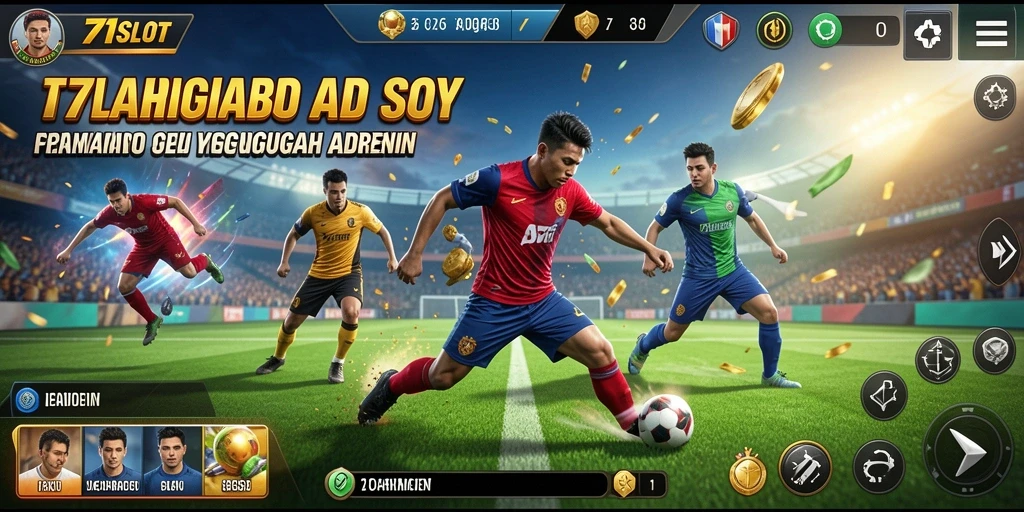 Screenshot gameplay <strong>171SLOT</strong> menampilkan aksi seru dalam pertandingan olahraga.