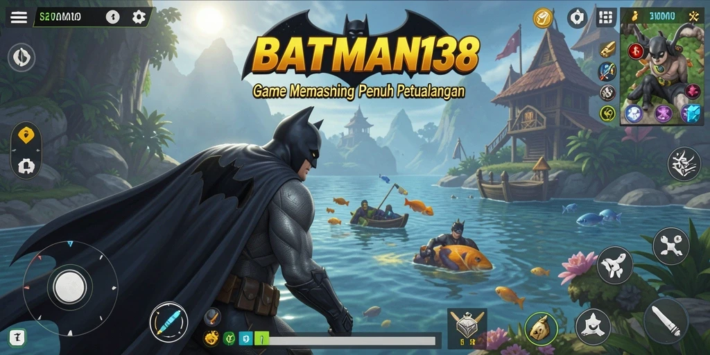 Tangkapan ikan besar di gameplay BATMAN138 yang menantang.