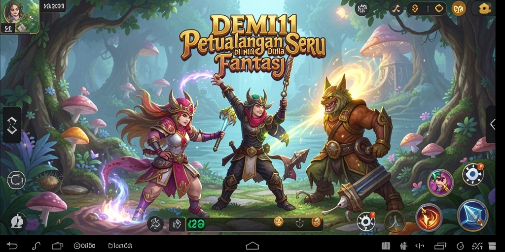 Screenshot gameplay <strong>DEMI11</strong> menampilkan aksi petualangan yang mendebarkan.