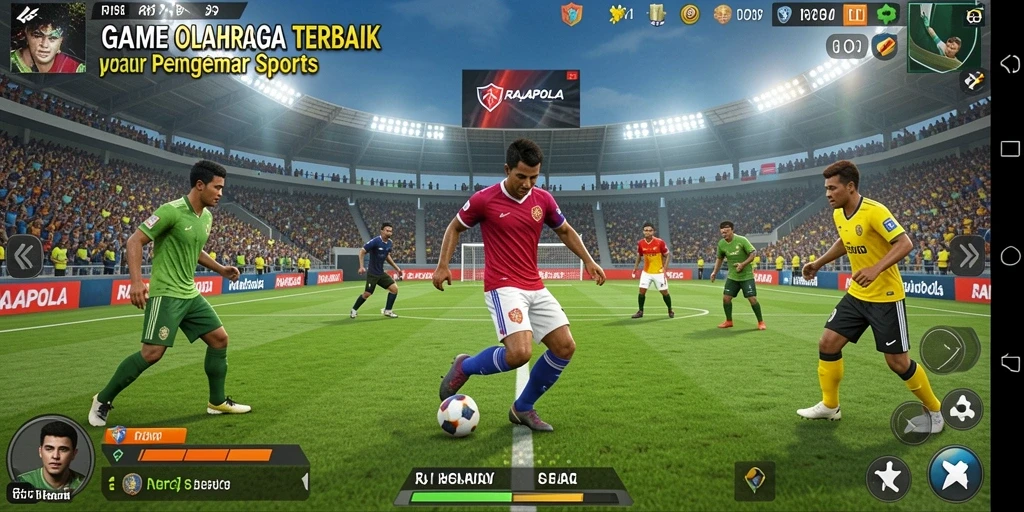 Tampilan menakjubkan dari gameplay RAJAPOLA yang seru.