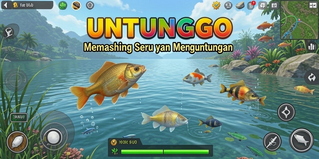 Tangkapan ikan besar di UNTUNGGO yang memukau.