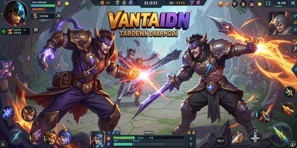 Gameplay seru dan strategi dalam VANTAIDN MOBA