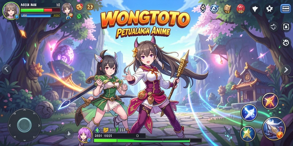 Screenshot gameplay yang menampilkan aksi seru dalam WONGTOTO.